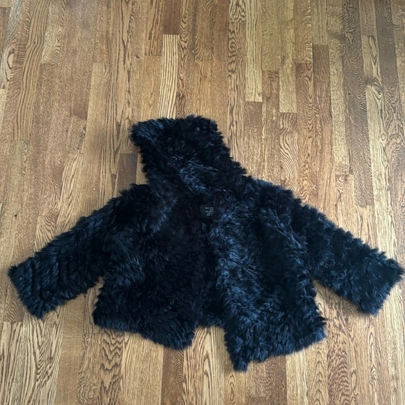 Marc by Marc Jacob’s Woman’s Black Rabbit Fur Coat Size Medium